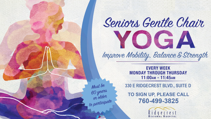 Seniors Gentle Chair Yoga